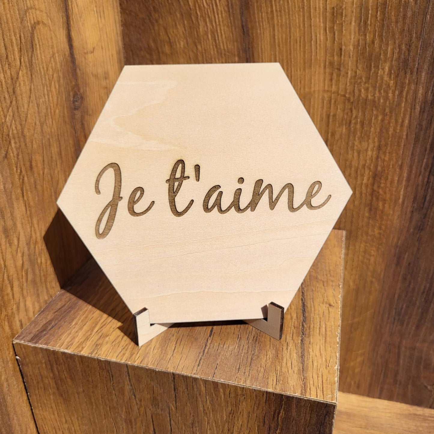 ✨Décoration murale à personnaliser – Format hexagone ou carré