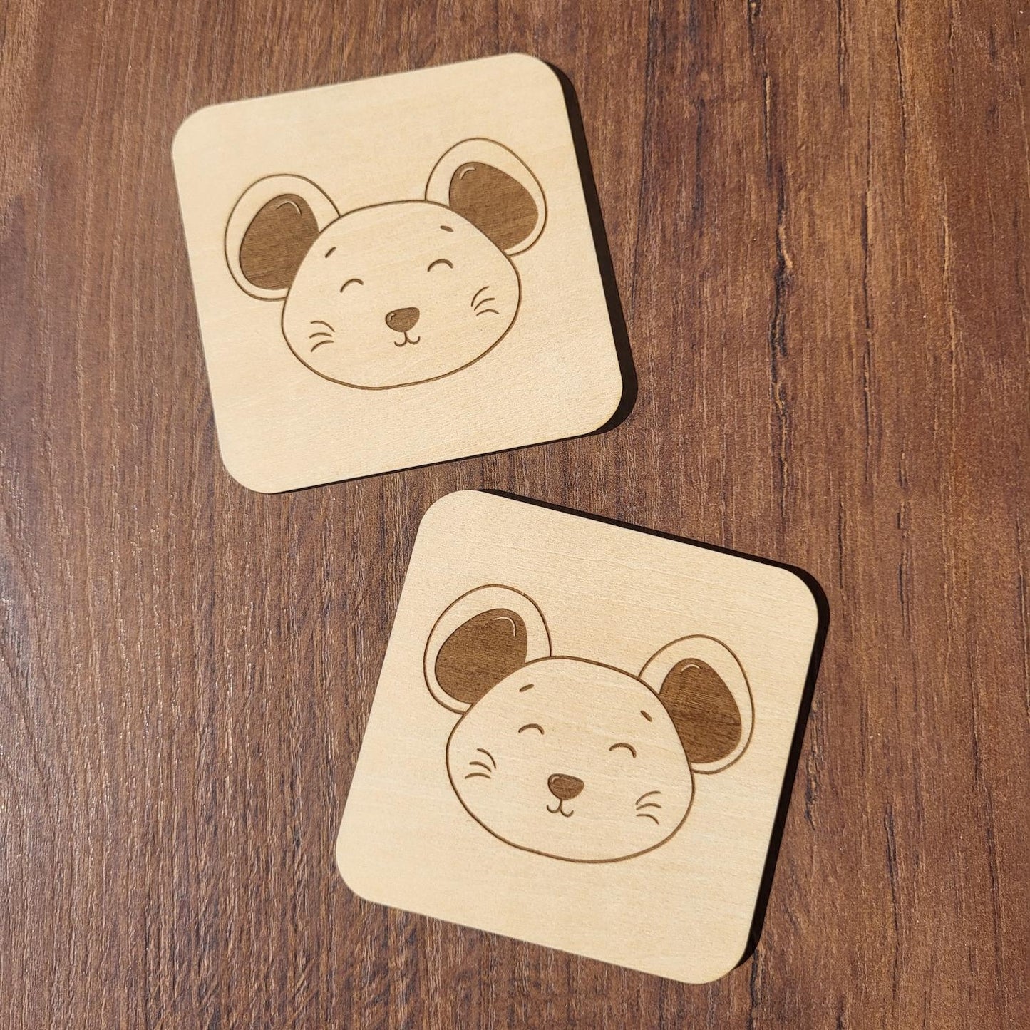 🐾Memory Image Animaux terrestres – Jeu éducatif en bois