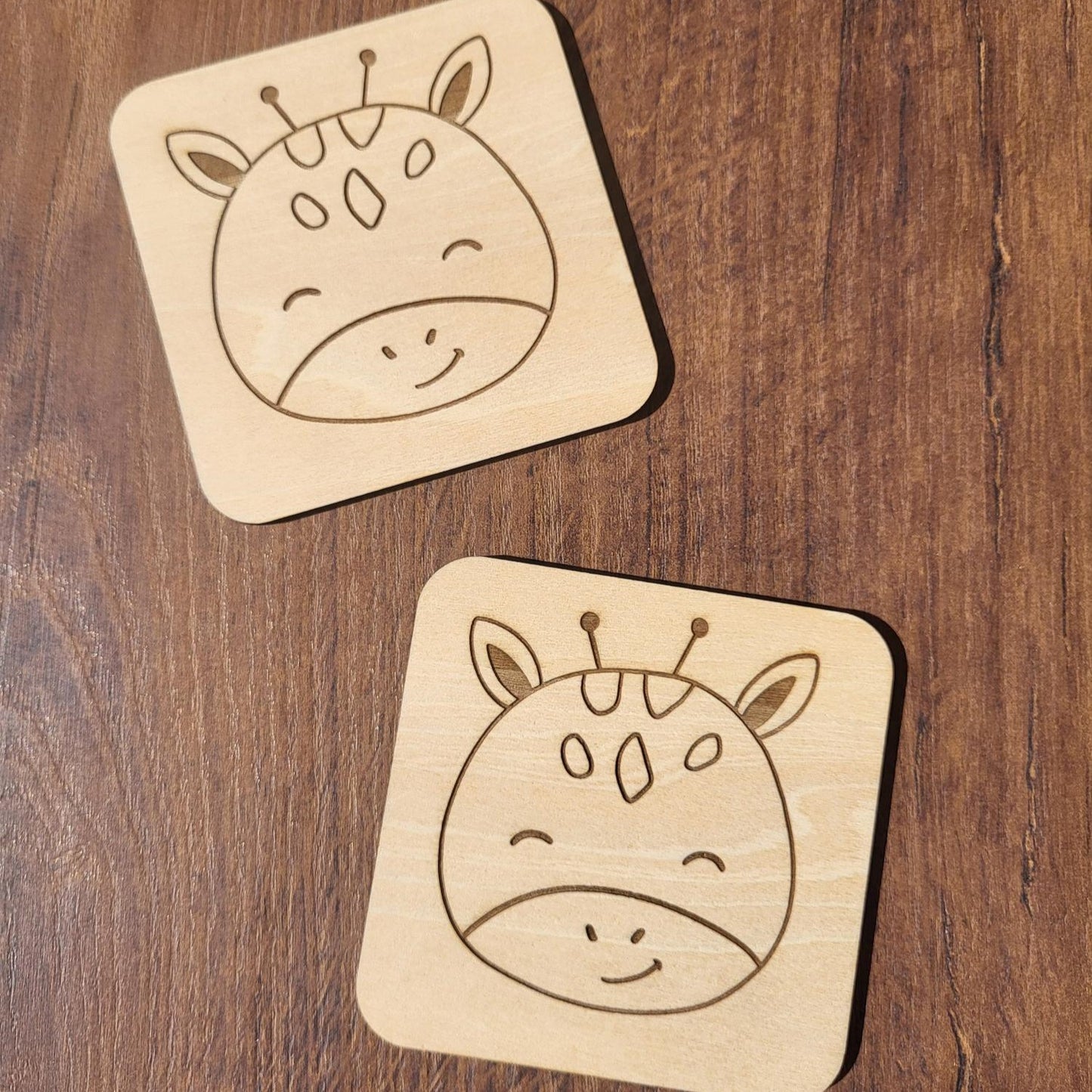 🐾Memory Image Animaux terrestres – Jeu éducatif en bois