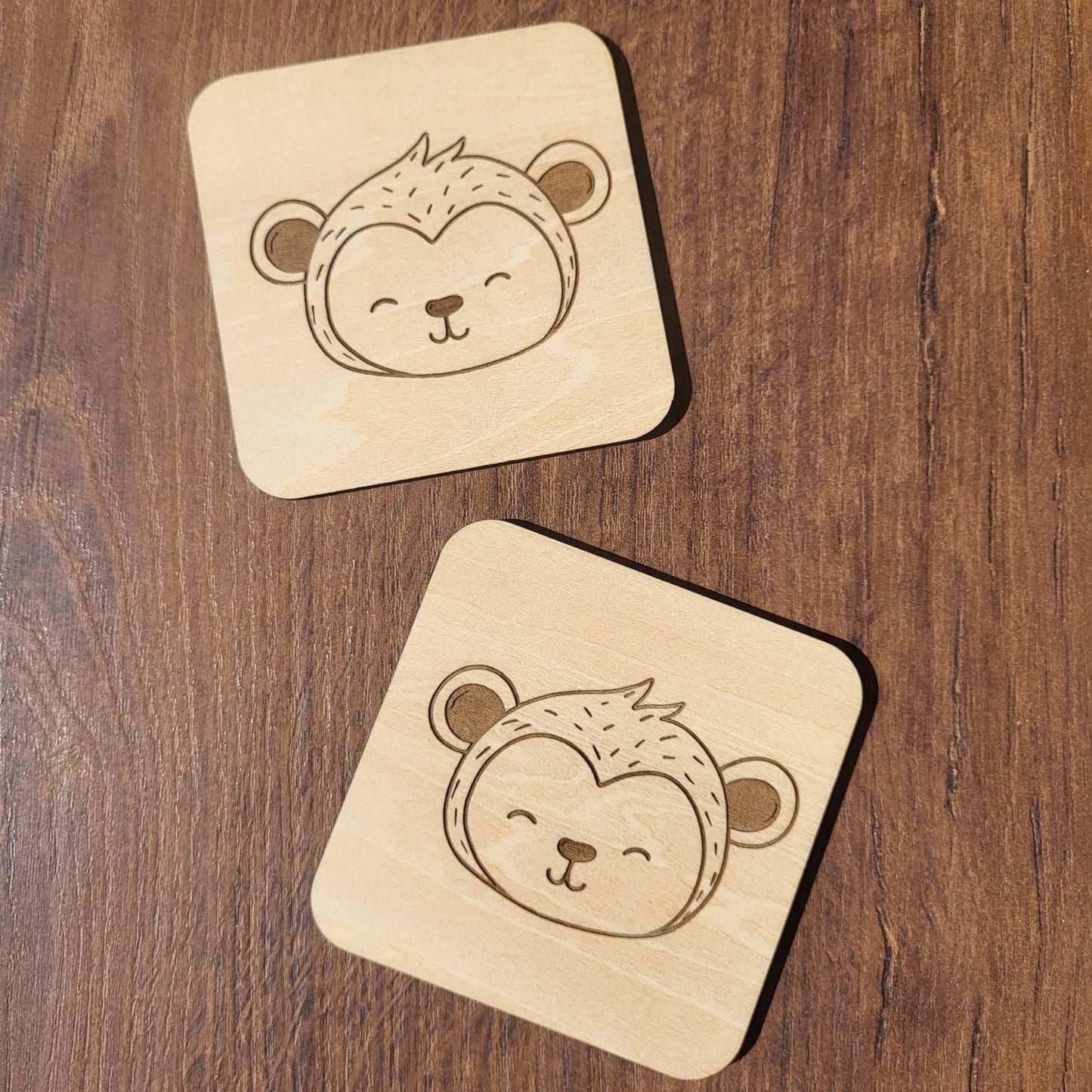 🐾Memory Image Animaux terrestres – Jeu éducatif en bois