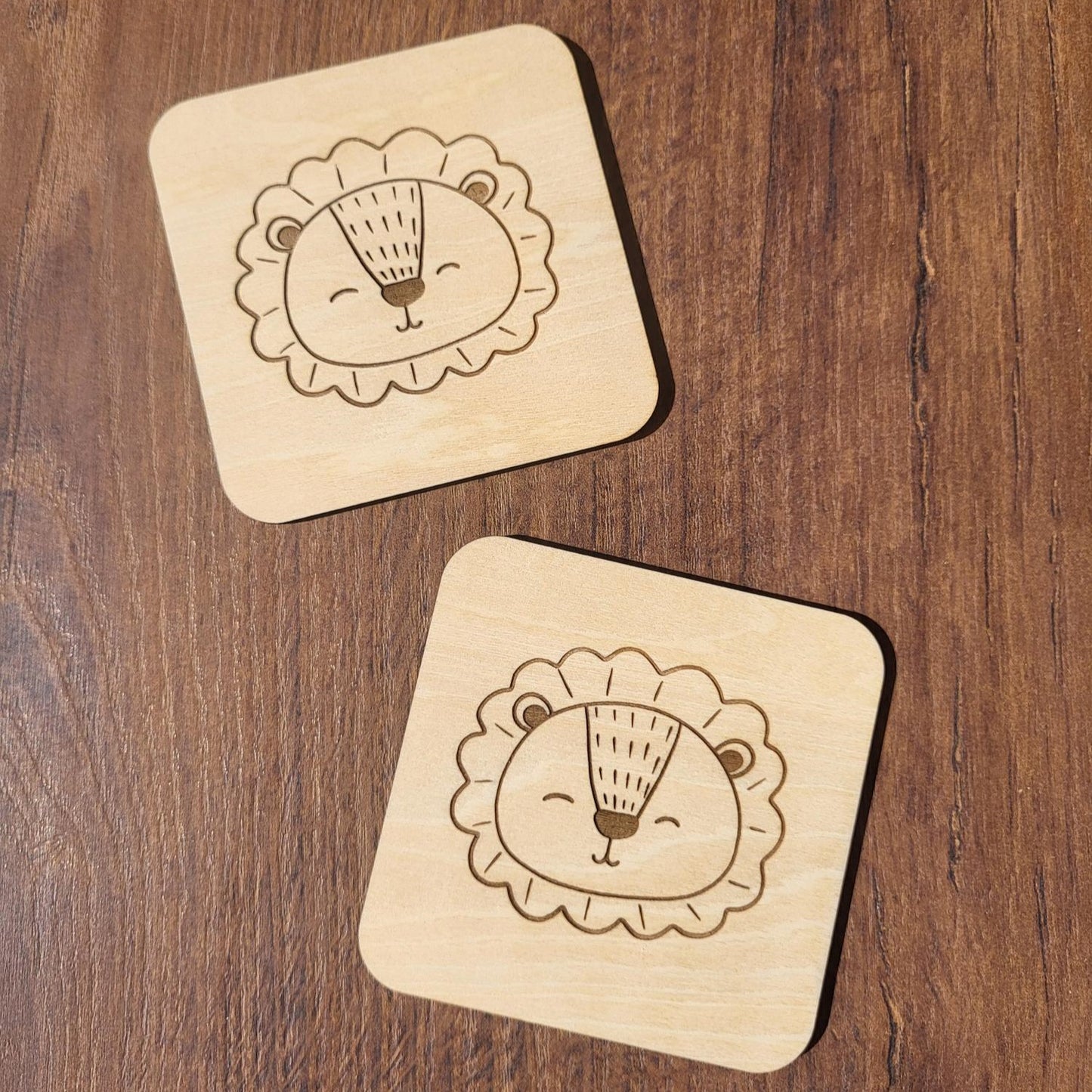 🐾Memory Image Animaux terrestres – Jeu éducatif en bois